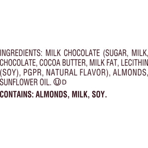 Hershey's Nuggets Milk Chocolate and Almonds 9.5 oz. Bag. For fresh candy and great service, visit www.allcitycandy.com