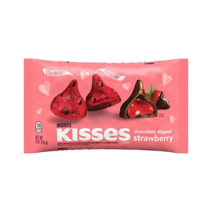 Hershey's Kisses Chocolate Dipped Strawberry 9 oz. Bag - For fresh candy and great service, visit www.allcitycandy.com