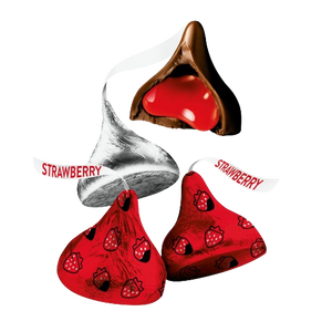Hershey's Kisses Chocolate Dipped Strawberry 9 oz. Bag
