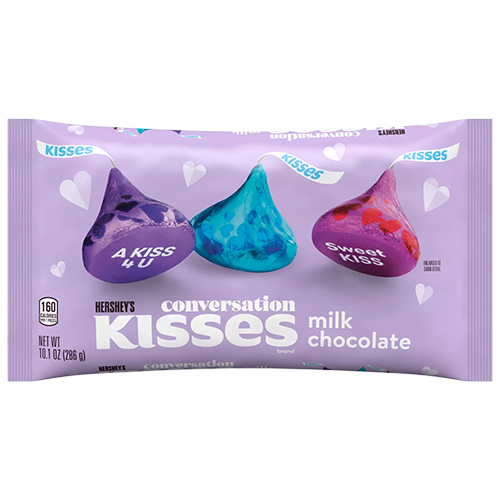 Hershey's Conversation Kisses 10.1 oz. Bag - Visit www.allcitycandy.com for great candy, service and delicious treats.
