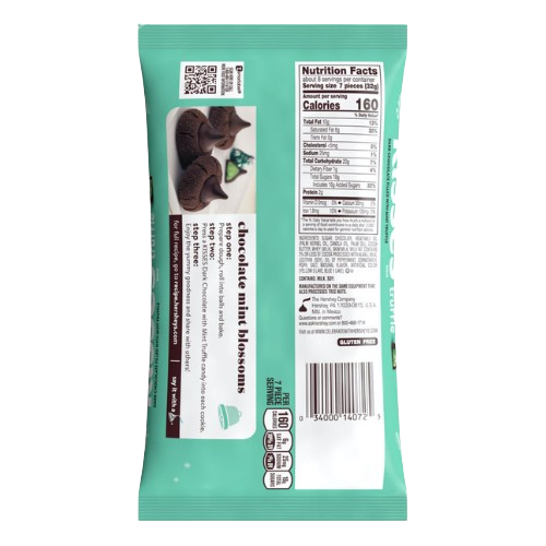 Hershey's Kisses Mint Truffle Dark Chocolate 9 oz. Bag - Visit www.allcitycandy.com for great candy and delicious treats! 