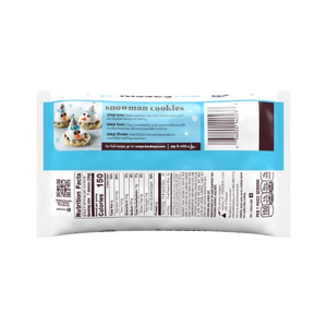 Hershey's Snowman Kisses Cookies n Creme 9 oz. Bag