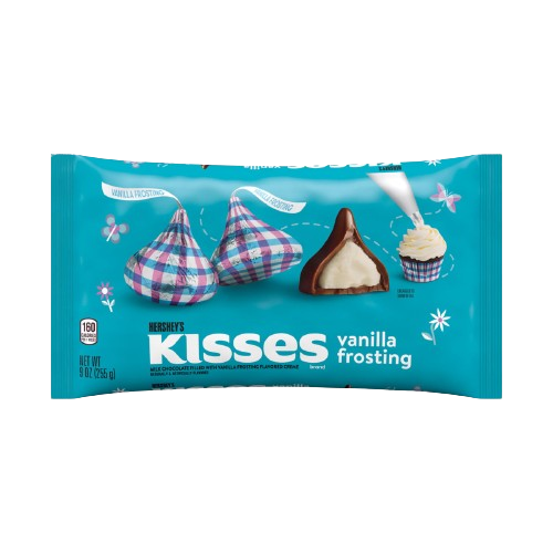 Hershey's Kisses Vanilla Frosting 9 oz. Bag