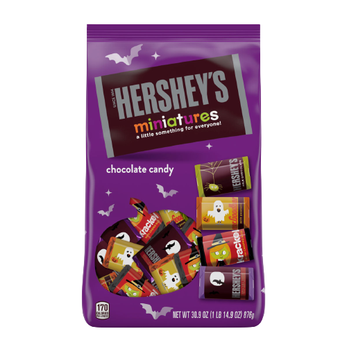 All City Candy Hershey's Halloween Miniatures 30.9 oz. Bag-For fresh candy and great service, visit www.allcitycandy.com