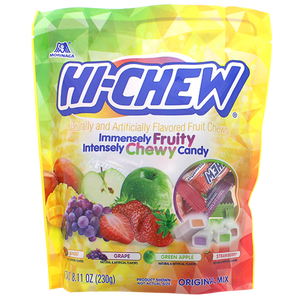 Hi Chew Assorted Original Mix 8.11 oz. Bag - Visit www.allcitycandy.com for great candy, service and delicious treats.