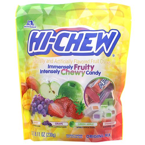 Hi Chew Assorted Original Mix 8.11 oz. Bag - Visit www.allcitycandy.com for great candy, service and delicious treats.