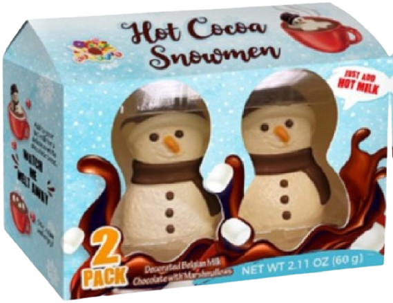 Albert's Hot Cocoa Snowmen 2 Pack 2.11 oz.