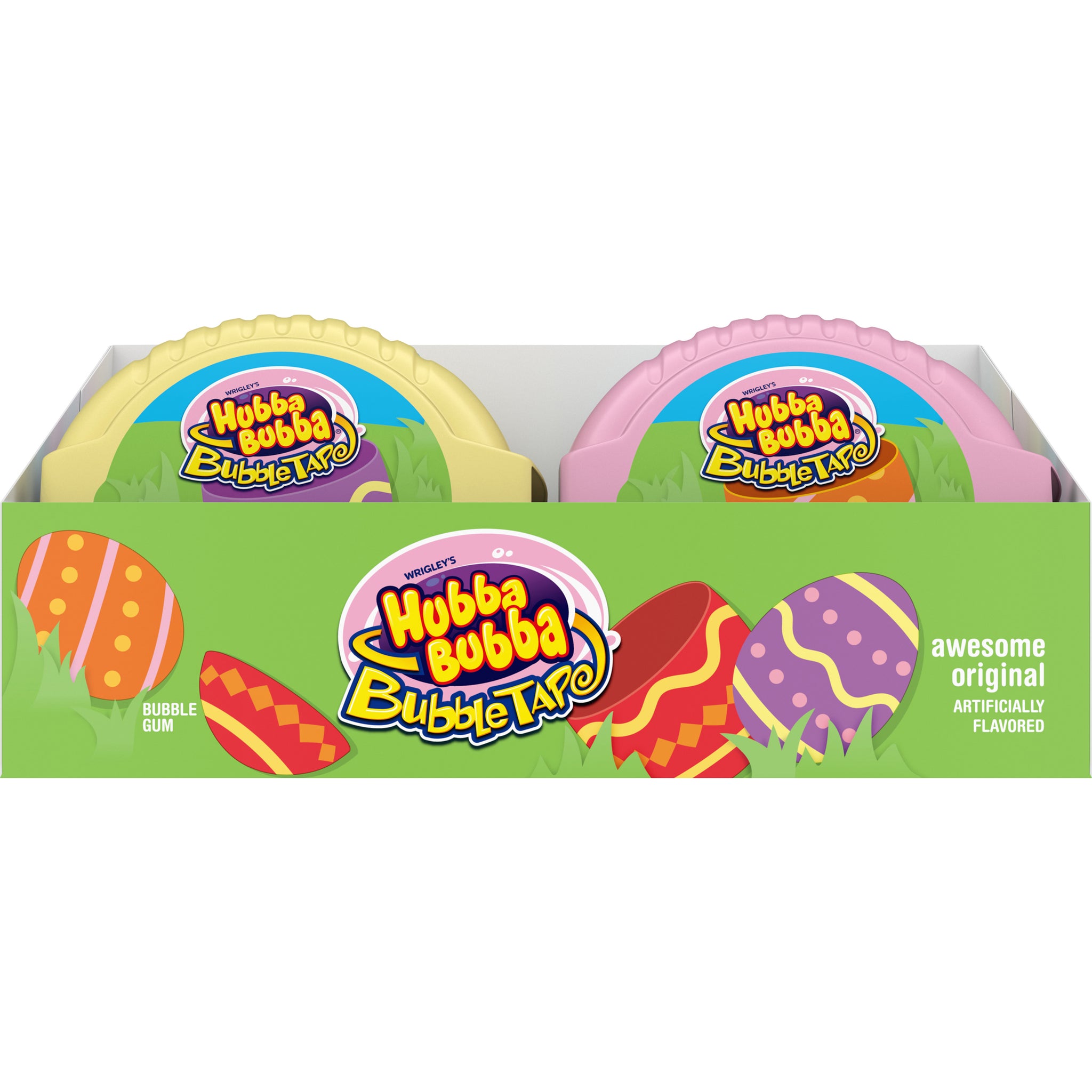 Hubba Bubba Easter Bunny Bubble Gum Tape 3 pack 18 foot long! Hubbabubba