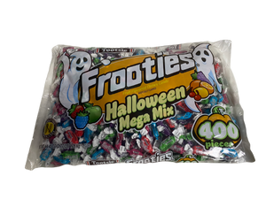 All City Candy Frooties Halloween Mega Mix 400 count 44.45 oz. Bag- For fresh candy and great service, visit www.allcitycandy.com