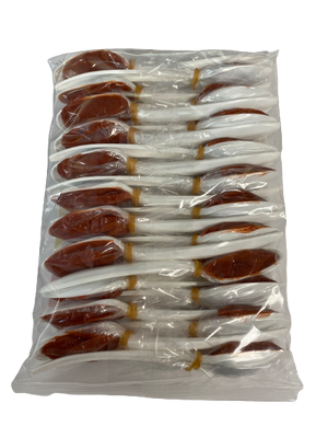 All City Candy el Azteca Cucharita Rica Tamarind 22 piece Candy Spoons 7.76 oz. Bag- For fresh candy and great service, visit www.allcitycandy.com