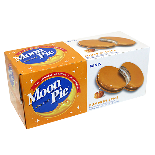 Moon Pie Pumpkin Spice Minis 12 Count 12 oz. Box