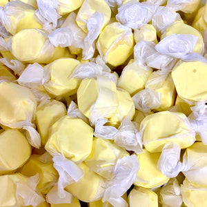 Buttered Popcorn Salt Water Taffy. For fresh candy and great service, visit www.allcitycandy.com