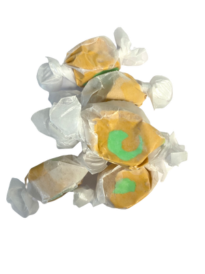 Caramel Apple Salt Water Taffy. For fresh candy and great service, visit www.allcitycandy.com