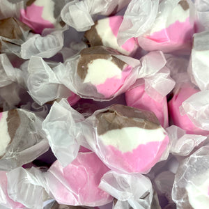 Neapolitan Salt Water Taffy. For fresh candy and great service, visit www.allcitycandy.com