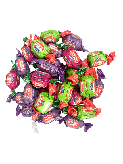 Dubble Bubble 3 flavor Twist 3 lb. Bulk Bag. For fresh candy and great service, visit www.allcitycandy.com