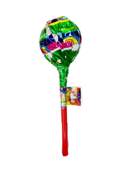 Pran Unicorn Mega 15 piece Lollipop 5.29 oz. For fresh candy and great service, visit www.allcitycandy.com
