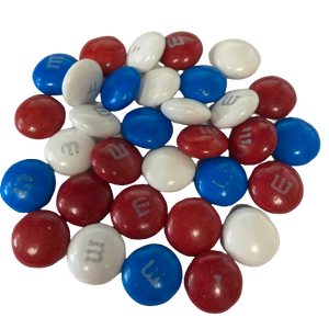 M&M's Hazelnut Spread Red, White & Blue Patriotic Bulk Chocolate