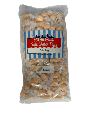 Peach Salt Water Taffy - Bulk Bags