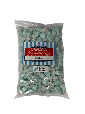 Cotton Candy Salt Water Taffy - Bulk Bags