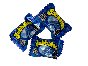 Bubbaloo Mora Azul Blueberry Chewing Gum 47 piece Box