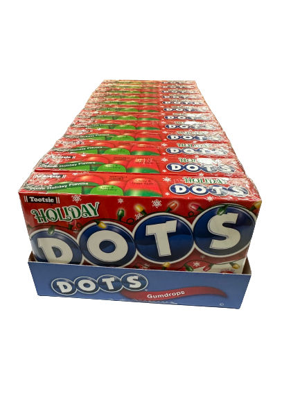 Tootsie Holiday Dots 6 oz. Theater Box  - For fresh candy and great service, visit www.allcitycandy.com