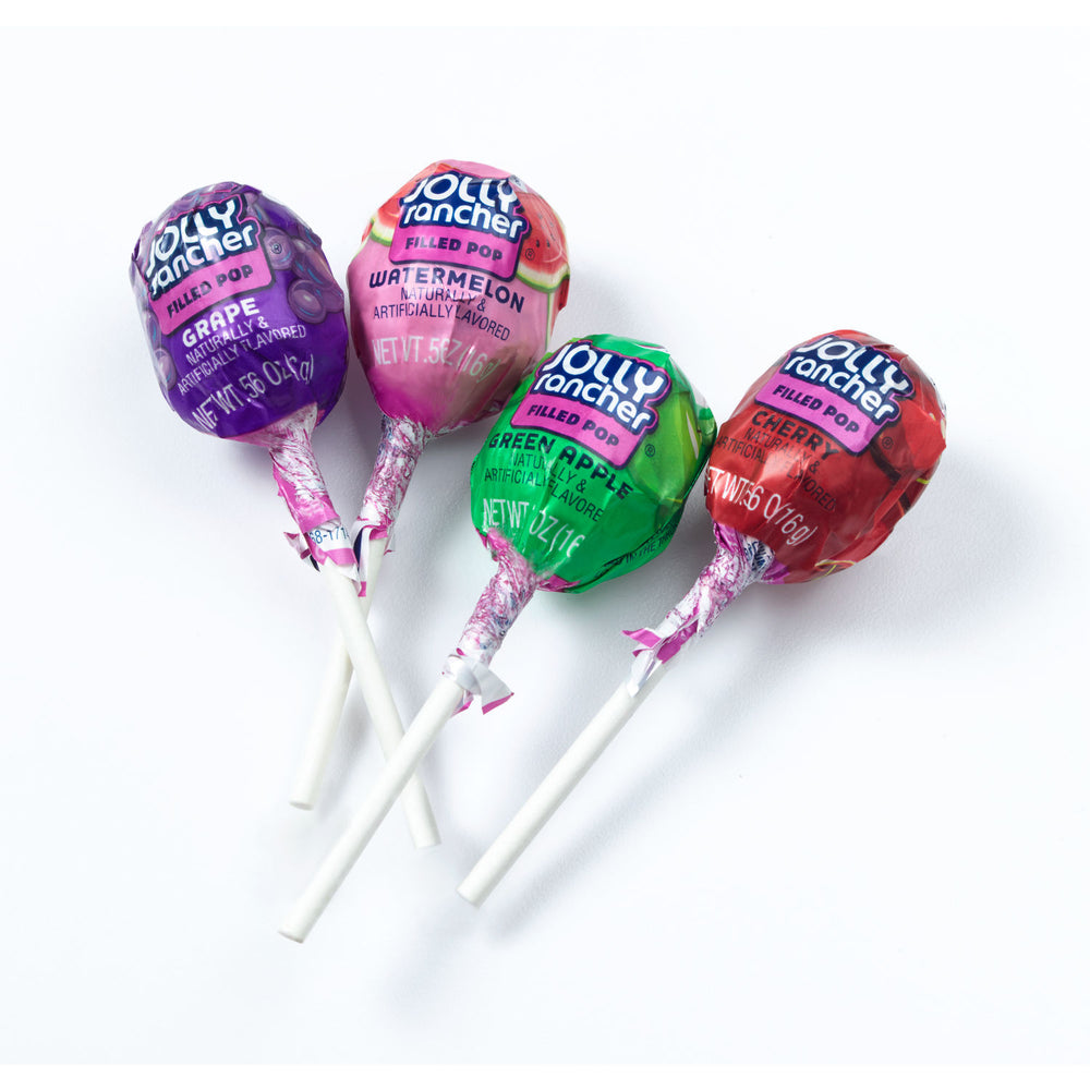 Jolly Rancher Filled Pop Assorted Flavors 0.56 oz. - All City Candy