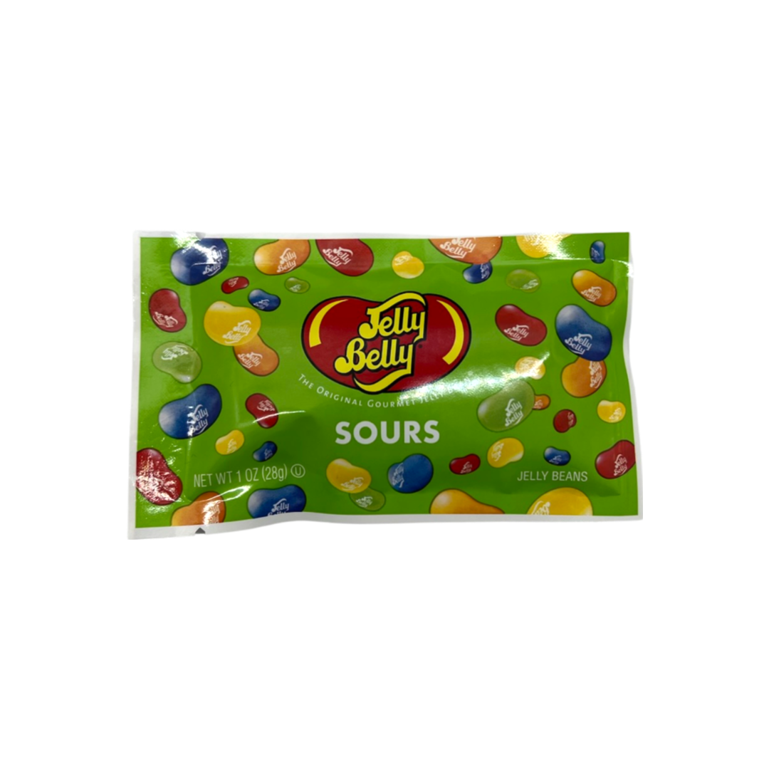 Jelly Belly 5 Flavor Sours 1 oz. Bag - For fresh candy and great service, visit www.allcitycandy.com