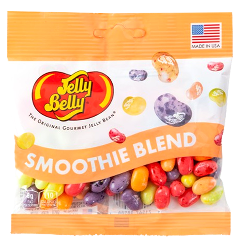 Jelly Belly Smoothie Blend 3.5 oz. Bag - Discover www.allcitycandy.com for bulk candy, chocolates, gummies & seasonal sweets. Perfect for parties, gifts & everyday treats—shop your favorites now!