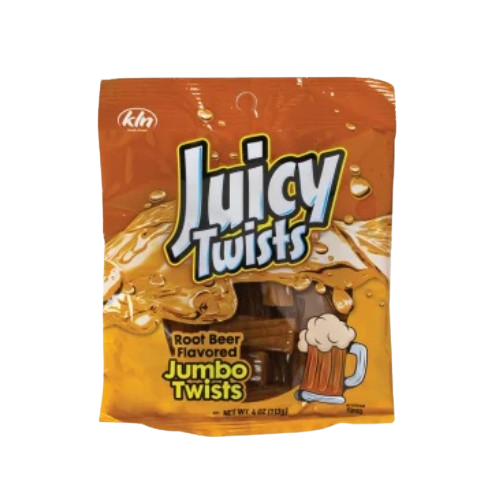 Kln Juicy Twist Root Beer Flavored Jumbo Twist Bag