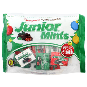 Junior Mints Christmas Treat Boxes 8.5 oz. Bag - For fresh candy and great service, visit www.allcitycandy.com