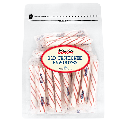 King Leo Soft Peppermint Sticks - Bulk Bags
