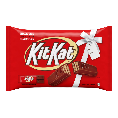 Hershey's Christmas Kit Kat Bars Gift Box 2 lb.