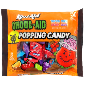 Kool-Aid Ghoul-Aid Popping Candy 50 Count 5.29 oz. Bag - Visit www.allcitycandy.com for great candy and delicious treats!