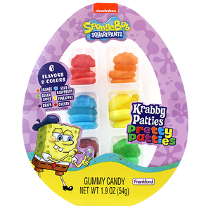 Frankford Easter Krabby patties Pretty Patties 1.9 oz. Egg Tray - Visit www.allcitycandy.com for great candy, service and delicious treats.