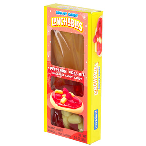 Kraft Lunchables Pepperoni Pizza Kit Gummy Candy 3.5 oz. Box