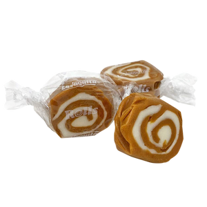 La VaQuita Coconut Caramel Rolls 2 lb. Bulk Bag - Visit www.allcitycandy.com for great candy, service and delicious treats.