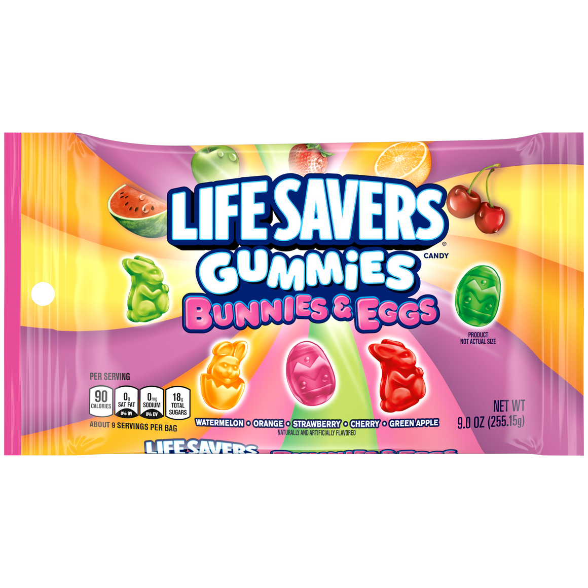 Life Savers Gummies Bunnies & Eggs Candy - 9-oz. Bag