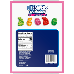 Lifesavers Easter Gummies Bunnies & Eggs 3.6 oz. Share Size Bag