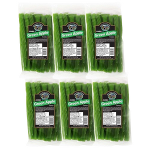 All City Candy Walnut Creek Jumbo Green Apple Licorice Twists - 8-oz. Bag Walnut Creek Foods For fresh candy and great service, visit www.allcitycandy.com