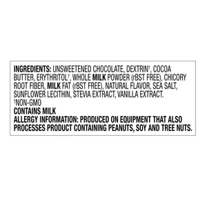 Lily's No Sugar Added Peppermint White Chocolate 2.8 oz. Bar