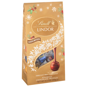 Lindt Lindor Holiday Assorted Truffles 8.5 oz. Bag