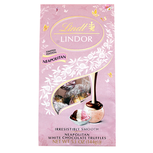 Lindt Lindor Neapolitan Truffles 5.1 oz. Bag - Visit www.allcitycandy.com for great candy, service and delicious treats.