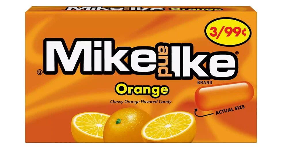 Mike and Ike Orange 0.78 oz. Box