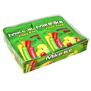 Mike and Ike Assorted Fill Ropes 3 oz. Bag - Visit www.allcitycandy.com for great candy and delicious treats!