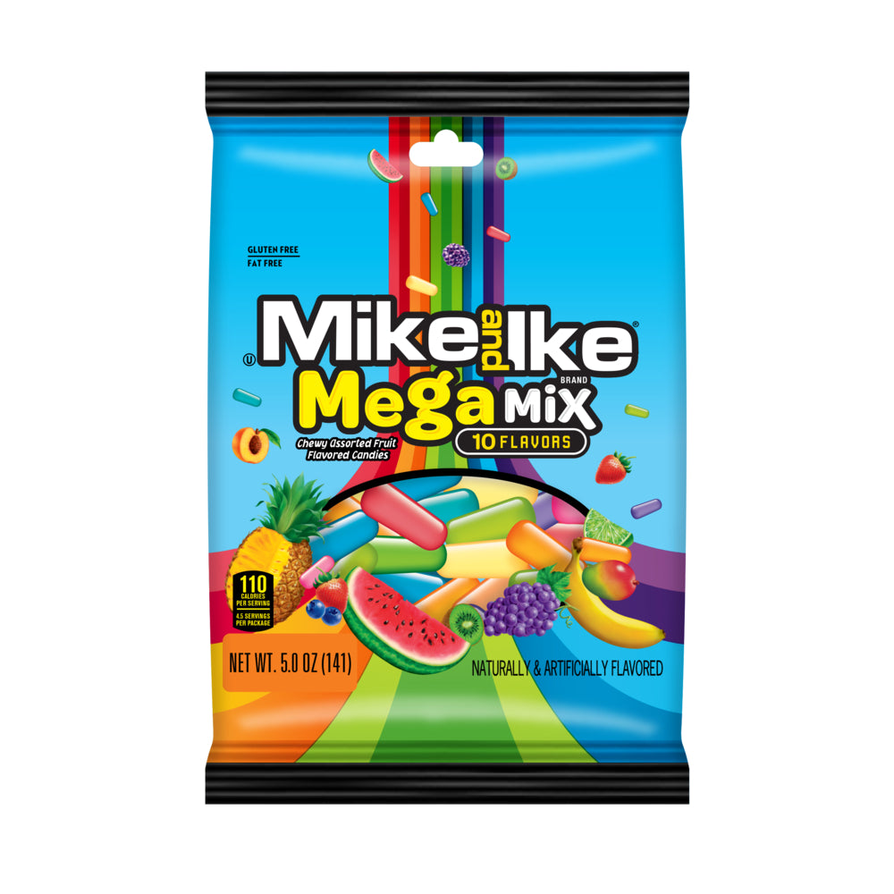 Mike and Ike Mega Mix 5 oz. Bag Visit www.allcitycandy.com for fresh and delicious sweet treats