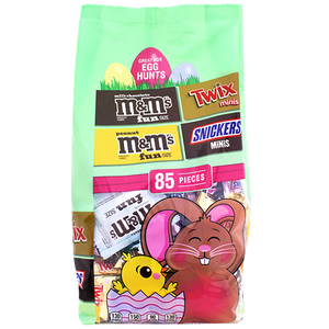 Mars Mixed Variety Easter Fun Size 85 count 34.85 oz. Bag - Visit www.allcitycandy.com for great candy, service and delicious treats.