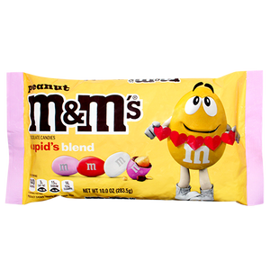 All City Candy M&M's Peanut Milk Chocolate Candies Valentine - 10-oz. Bag Mars Chocolate For fresh candy and great service, visit www.allcitycandy.com