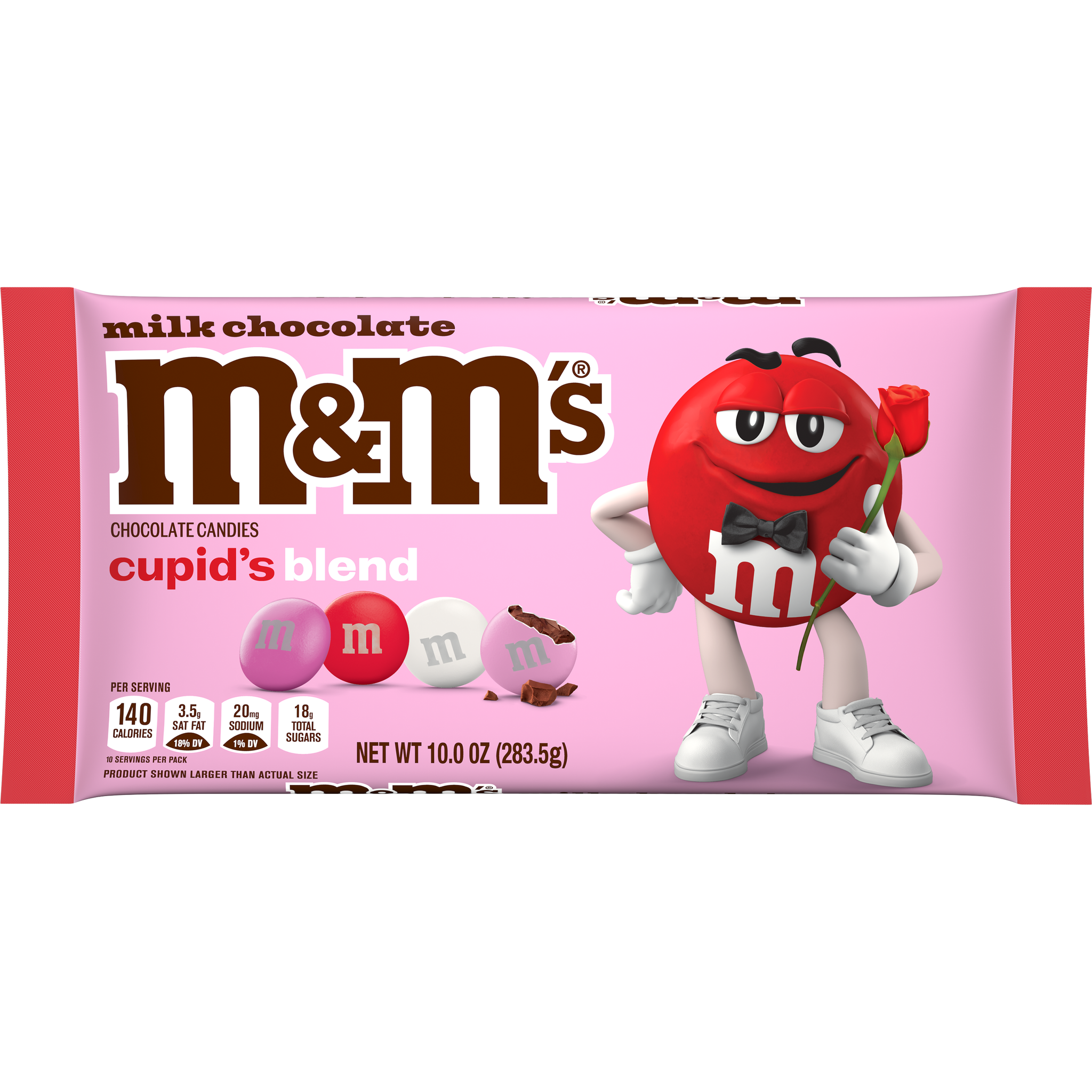 M&M's Milk Chocolate Candies Cupid's Mix - 10-oz. Bag - All City Candy