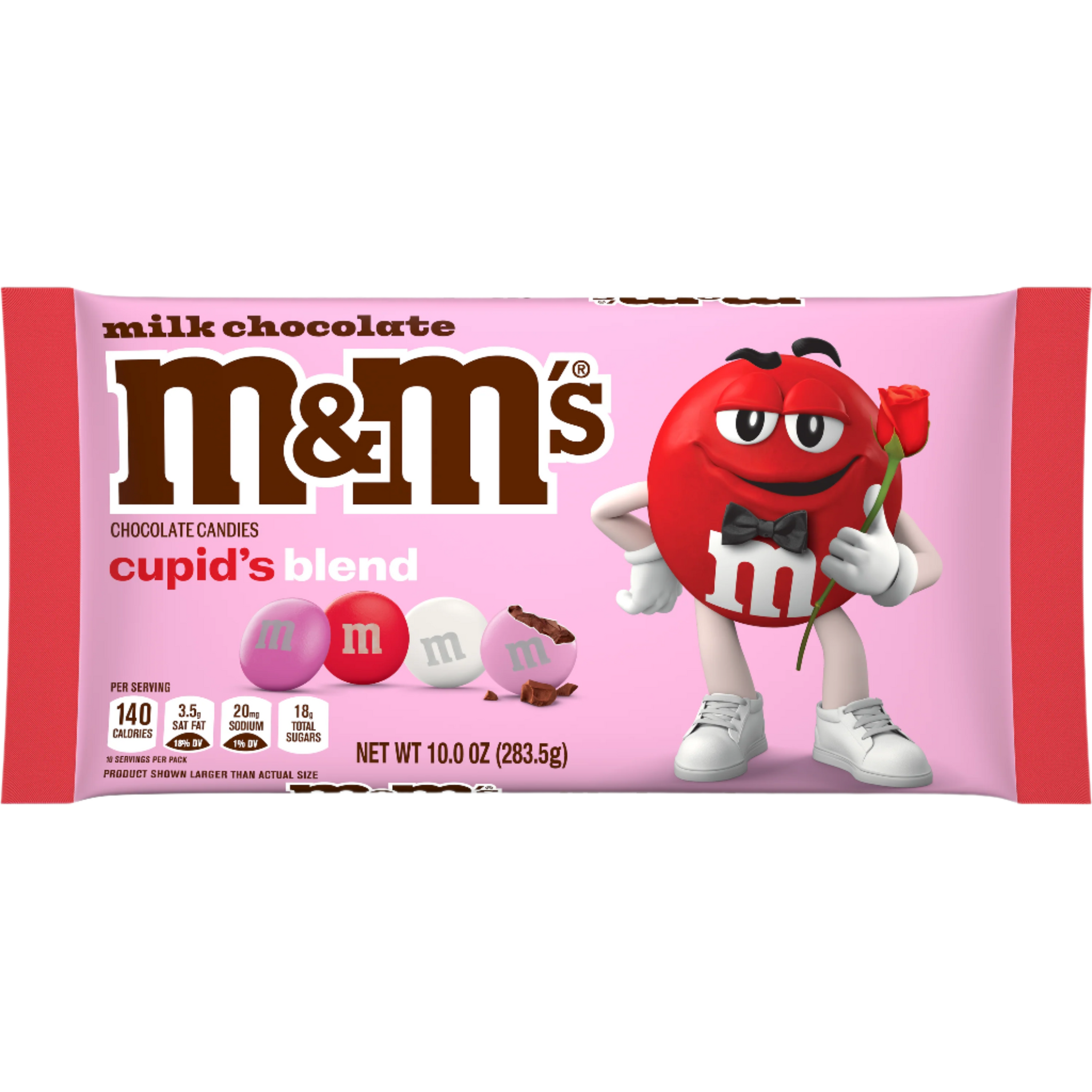 M&M's Milk Chocolate Candies Cupid's Blend - 10-oz. Bag - All City Candy