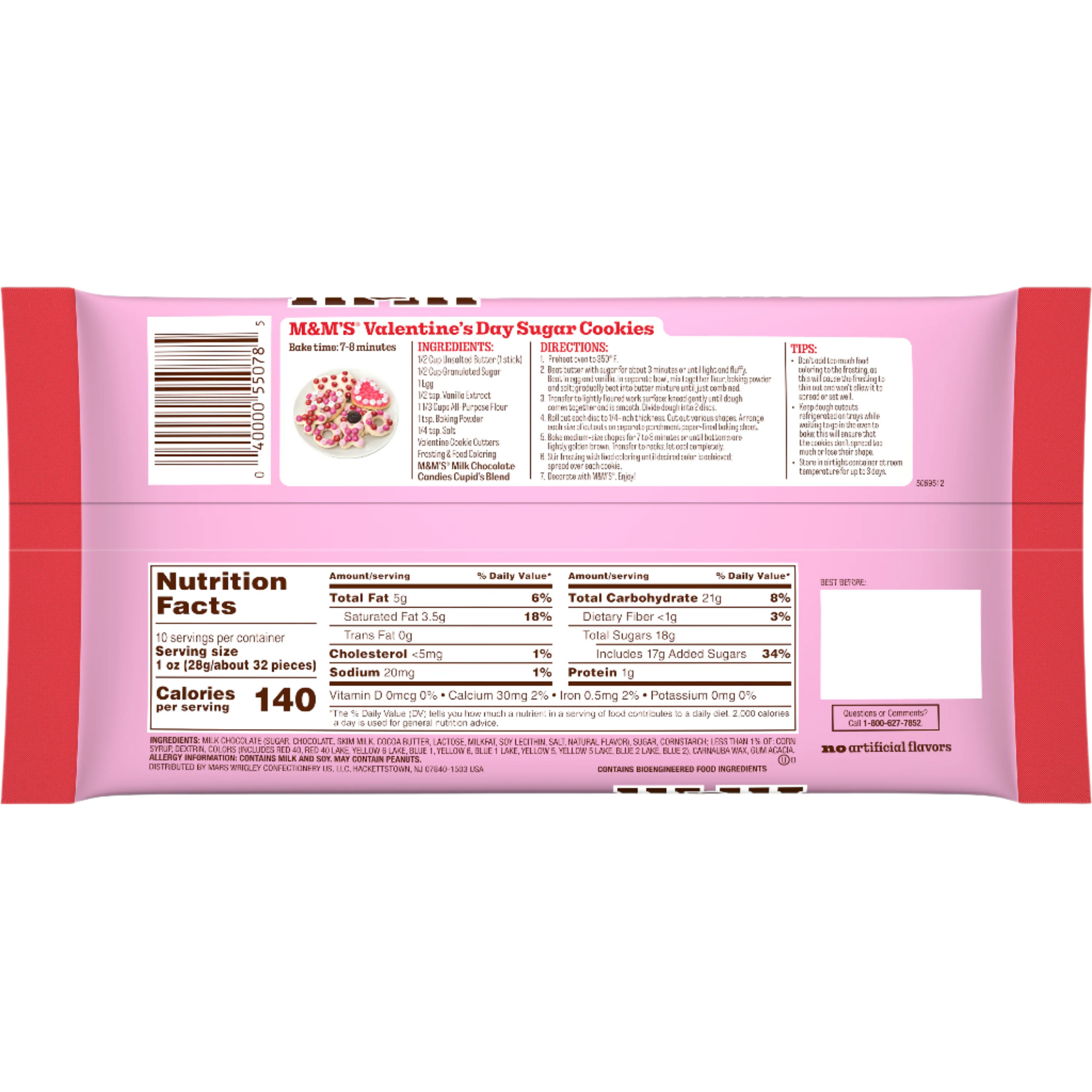 M&M’s Milk Chocolate Candies Cupid’s Blend - 10-oz. Bag - All City